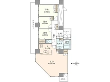 【大阪府/大阪市都島区善源寺町】セントプレイスシティセントプレイスタワー 間取り図