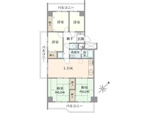 【大阪府/大阪市都島区都島南通】京橋グリーンハイツ 三号棟 間取り図