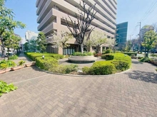 【大阪府/大阪市北区長柄西】ファミール天神橋グリーンアベニュー 敷地内
