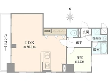 【大阪府/大阪市中央区上町】ライオンズマンション上町 間取り図