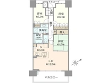 【兵庫県/神戸市中央区栄町通】パークホームズ神戸ザ・レジデンス 間取り図