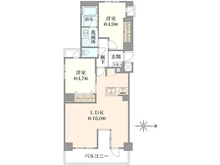 【大阪府/大阪市浪速区日本橋】シーズ日本橋 間取り図