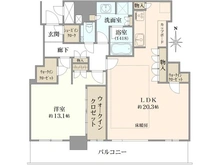 【大阪府/大阪市北区豊崎】ブランズタワー梅田North 間取り図