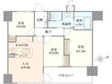 【大阪府/大阪市北区豊崎】ネバーランド北梅田 間取り図
