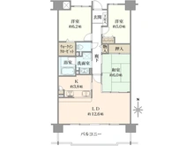 【大阪府/大阪市都島区高倉町】ローレルコート都島・高倉 間取り図