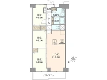 【大阪府/大阪市東成区大今里南】今里グリーンハイツ 間取り図
