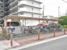 【大阪府/大阪市旭区高殿】高殿スカイハイツ 駐輪場