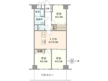 【大阪府/大阪市北区天満橋】ノア北天満 間取り図