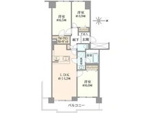 【大阪府/大阪市都島区友渕町】ベル・パークシティ画地II E棟 間取り図