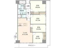 【大阪府/大阪市旭区高殿】ルネ旭公園 間取り図
