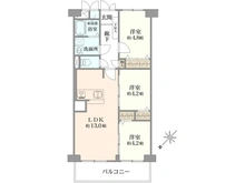 【大阪府/大阪市天王寺区南河堀町】天王寺スカイハイツ 間取り図