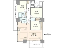 【大阪府/大阪市福島区福島】大阪福島タワー 間取り図