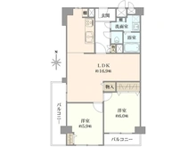【大阪府/大阪市生野区新今里】シャルマンコーポ今里 間取り図
