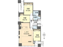 【大阪府/大阪市中央区内久宝寺町】ディーグランセ上町台ハイレジデンス 間取り図