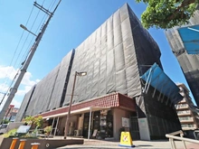 【大阪府/大阪市西淀川区歌島】プラザ歌島 壱号棟 外観：修繕工事実施中