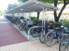 【大阪府/大阪市西淀川区歌島】プラザ歌島 壱号棟 駐輪場