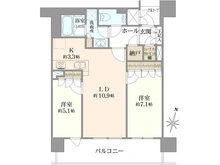 【大阪府/大阪市北区豊崎】ザ・ファインタワー梅田豊崎 間取り図