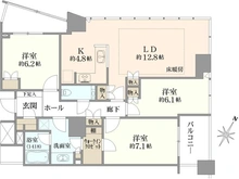 【大阪府/大阪市福島区福島】ザ・タワー大阪 間取り図
