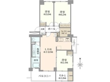 【大阪府/大阪市西淀川区佃】佃コーポ 3号棟 間取り図
