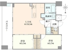 【大阪府/大阪市西区本田】エステムコートキャナルサイド 間取り図