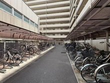 【大阪府/大阪市西淀川区姫島】阪神住建リバーサイドヴィラ姫島II 駐輪場