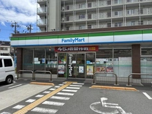 【大阪府/大阪市西淀川区姫島】阪神住建リバーサイドヴィラ姫島II ファミリーマート稲穂姫島通店（現地より約488m）