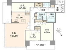 【大阪府/大阪市北区中之島】ザ・パークハウス中之島タワー 間取り図