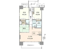 【大阪府/東大阪市菱屋西】ブランニード河内小阪 間取り図