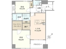 【大阪府/大阪市西区土佐堀】セレッソコート中之島南 間取り図