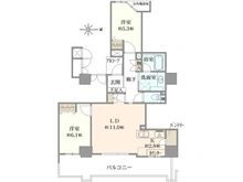 【大阪府/大阪市都島区友渕町】ローレルスクエア都島プライムタワー 間取り図