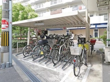 【大阪府/大阪市北区鶴野町】コープ野村梅田 B棟 駐輪場