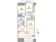 【大阪府/大阪市中央区谷町】グランアッシュ谷町ラフィナーテ 間取り図