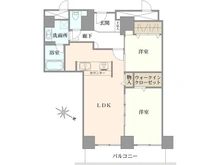 【大阪府/大阪市港区弁天】オークプリオタワー 間取り図