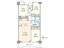 【大阪府/大阪市生野区巽西】エルグリーンたつみ 間取り図