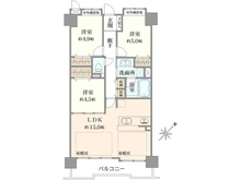 【大阪府/大阪市阿倍野区松崎町】エンゼルブレッサ阿倍野松崎町 間取り図