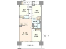 【大阪府/大阪市東淀川区大桐】ベリスタ東淀川大桐 リバーサイドコート（C棟） 間取り図