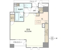 【大阪府/大阪市中央区谷町】ウェリス大手前 間取り図