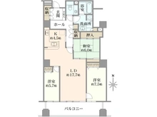 【大阪府/大阪市北区天満橋】OAPレジデンスタワー西館 間取り図