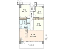【大阪府/大阪市西淀川区大和田】ジェネラスグリーンロード 間取り図