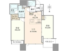 【大阪府/大阪市中央区安土町】シティタワー大阪本町 間取り図