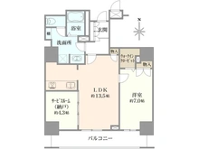 【大阪府/大阪市北区本庄東】アデニウムタワー 梅田イーストスクエア 間取り図