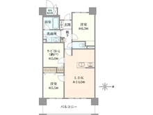 【大阪府/大阪市城東区今福西】ライオンズガーデン城東 間取り図