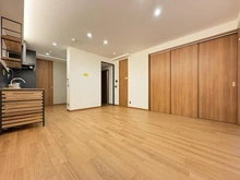 【大阪府/大阪市北区本庄東】ルイシャトレ梅田北 リビング・ダイニング：隣接の洋室扉閉塞時