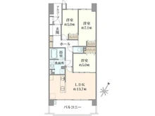 【大阪府/大阪市此花区島屋】リバーガーデンこのはな 間取り図