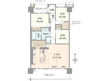 【大阪府/大阪市都島区善源寺町】セントプレイス大阪ウィスタリアコート 間取り図