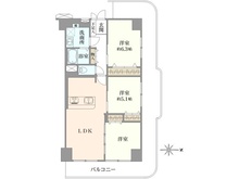 【大阪府/大阪市都島区東野田町】シャルム京橋 間取り図