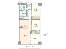【大阪府/大阪市都島区東野田町】シャルム京橋 間取り図