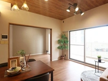 【大阪府/大阪市此花区島屋】リバーガーデンシティせせらぎの丘 リビング・ダイニング：※家具・調度品等は販売価格に含まれておりません