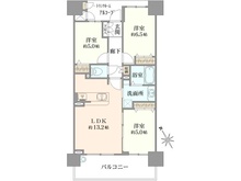 【大阪府/大阪市此花区島屋】リバーガーデンシティせせらぎの丘 間取り図