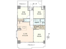 【大阪府/大阪市福島区野田】ベル・アーバニティ野田 間取り図